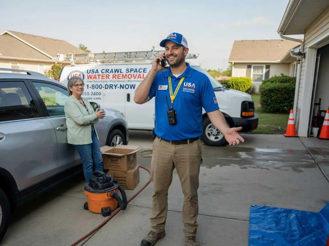 Crawl Space Water Removal Billingsley, AL FAQs